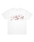 Sedimentary Tee - White