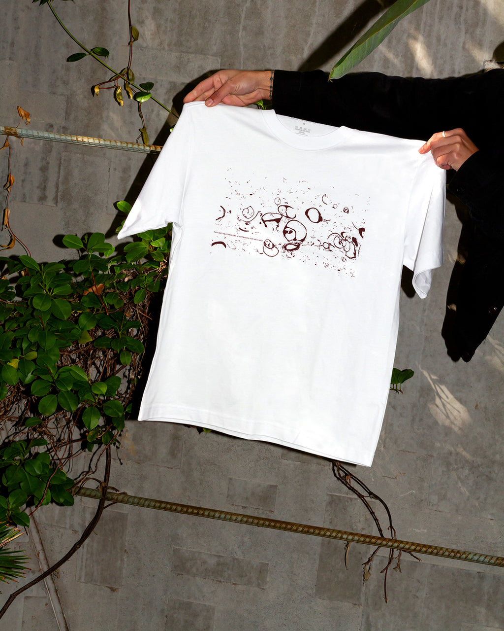 Sedimentary Tee - White
